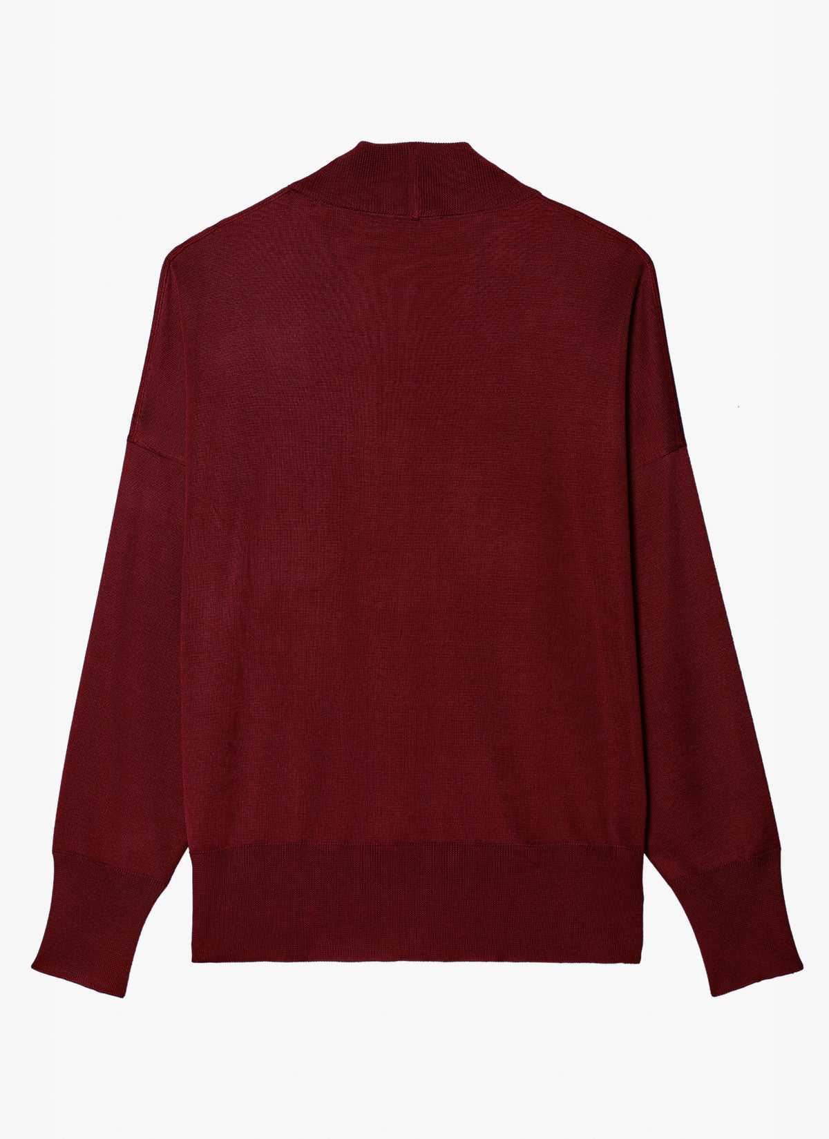 Shiny cardigan - Bordeaux