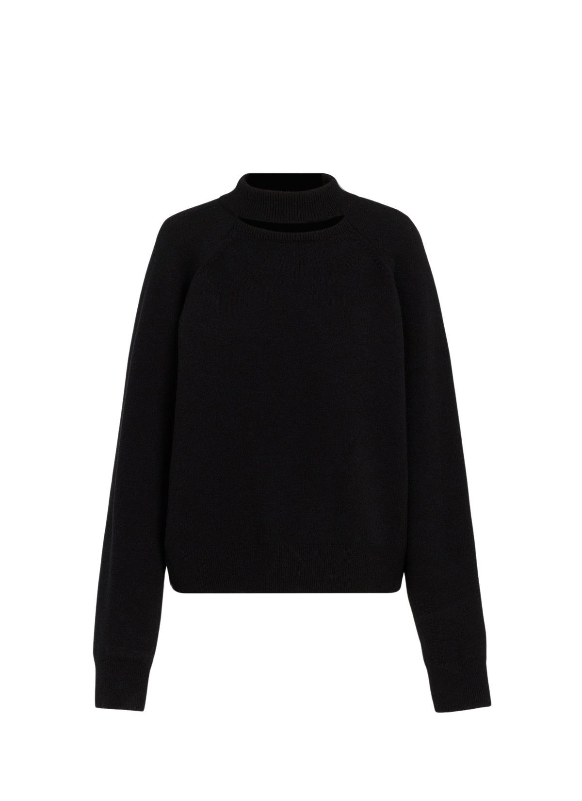 Cashmere crop jumper - Alaia Black
