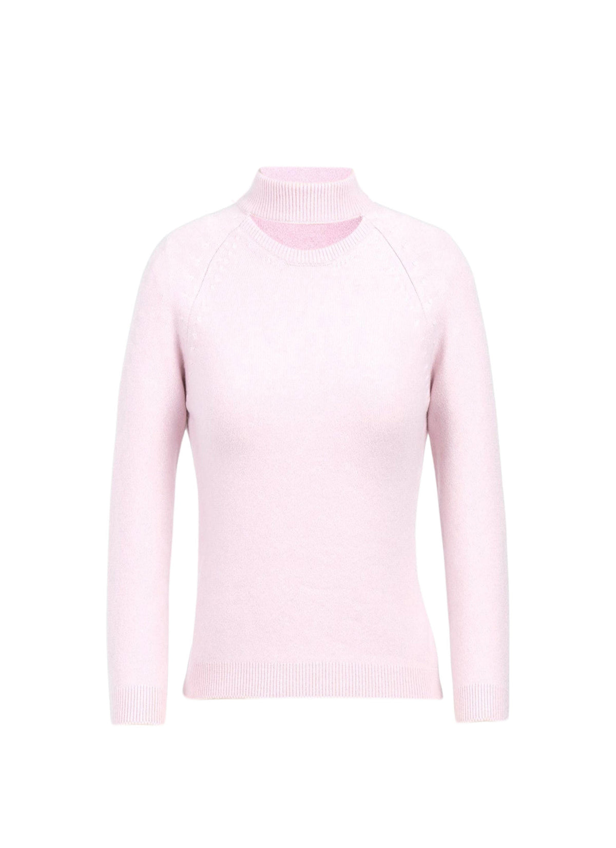 Pull oversize en cachemire - Rose Pale