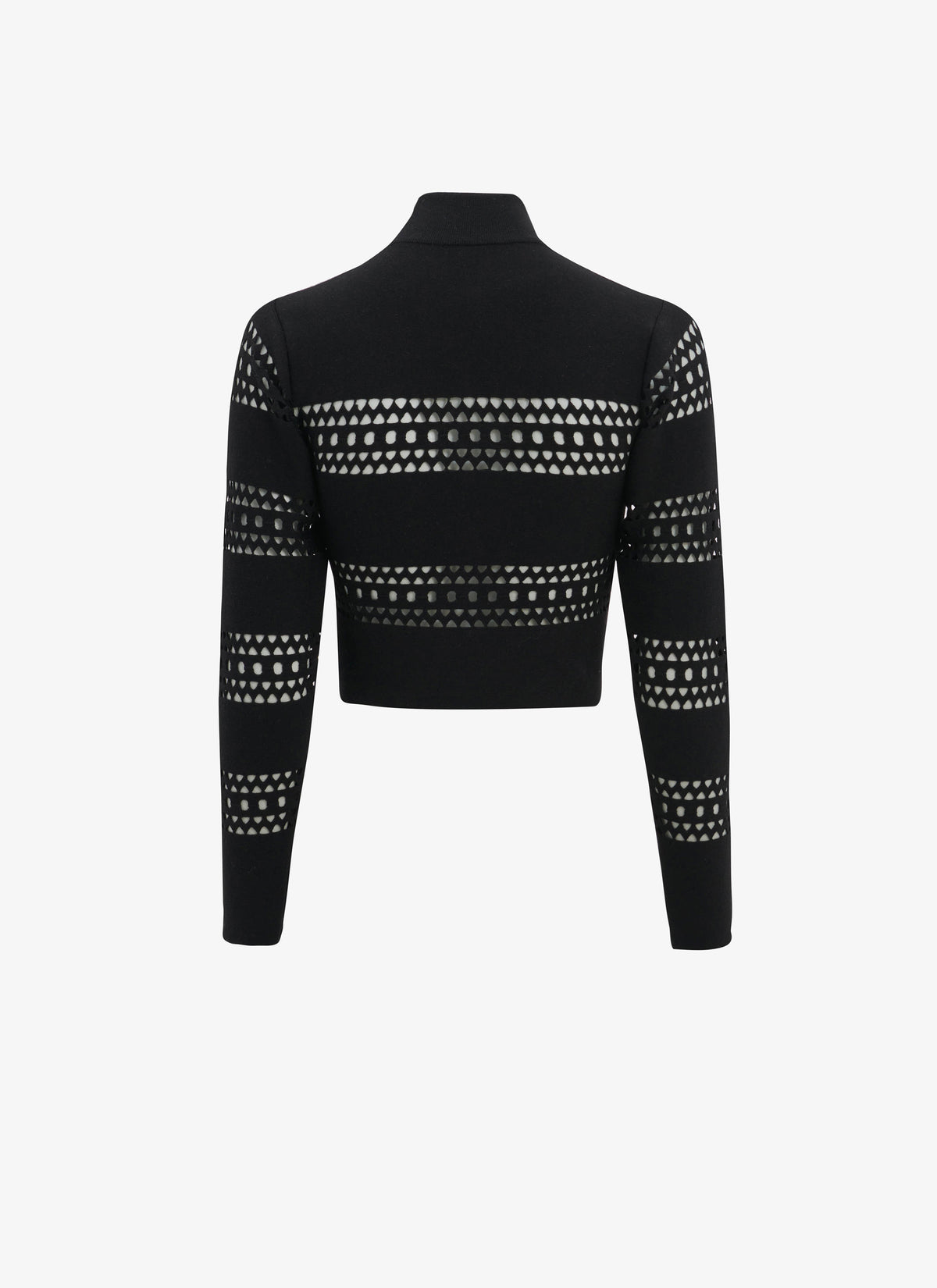 Pull Vienne en laine - Noir Alaïa