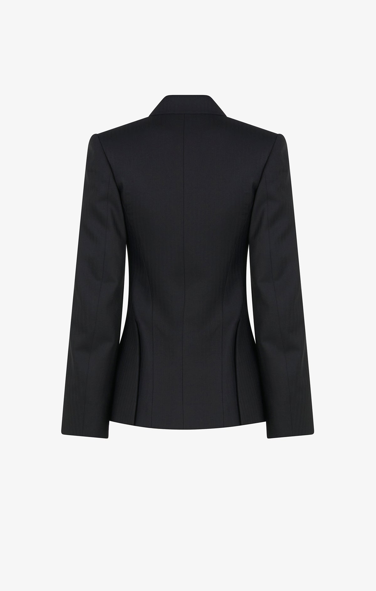 Wool epaulette blazer jacket - Black Alaïa