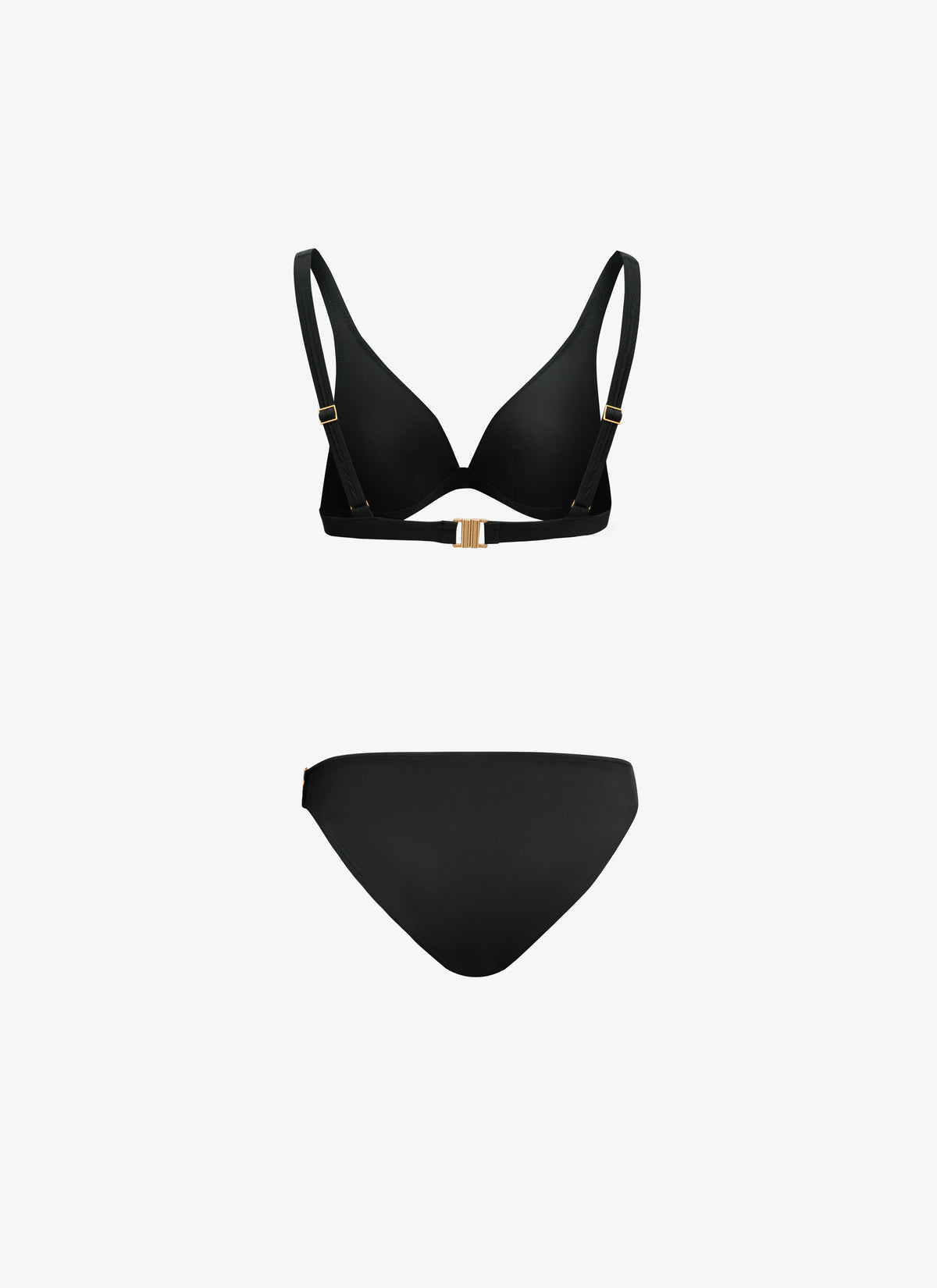 Maillot de bain triangle sculptant - Noir Alaïa