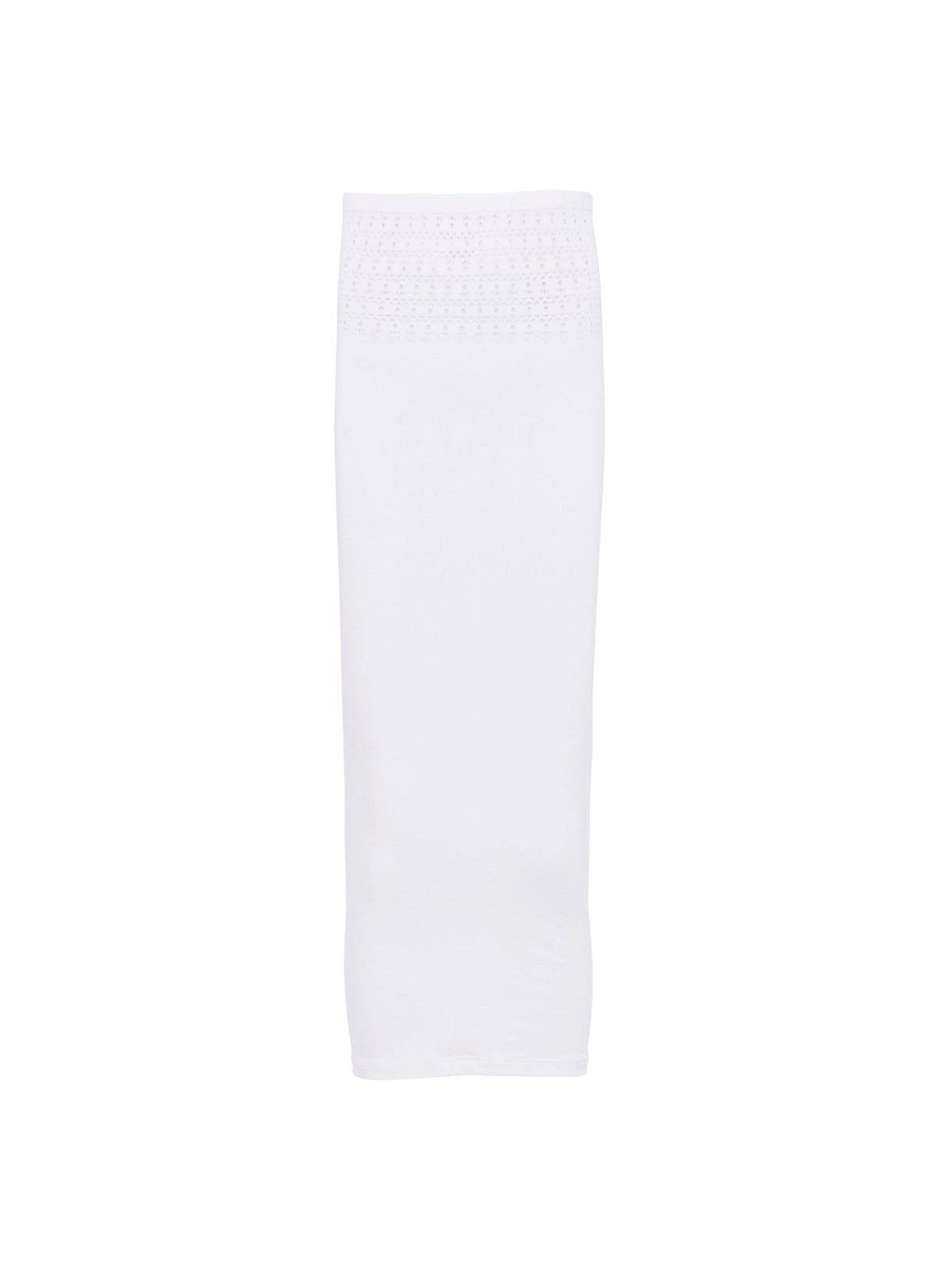 Jupe tube de bain sans couture - Blanc Optique