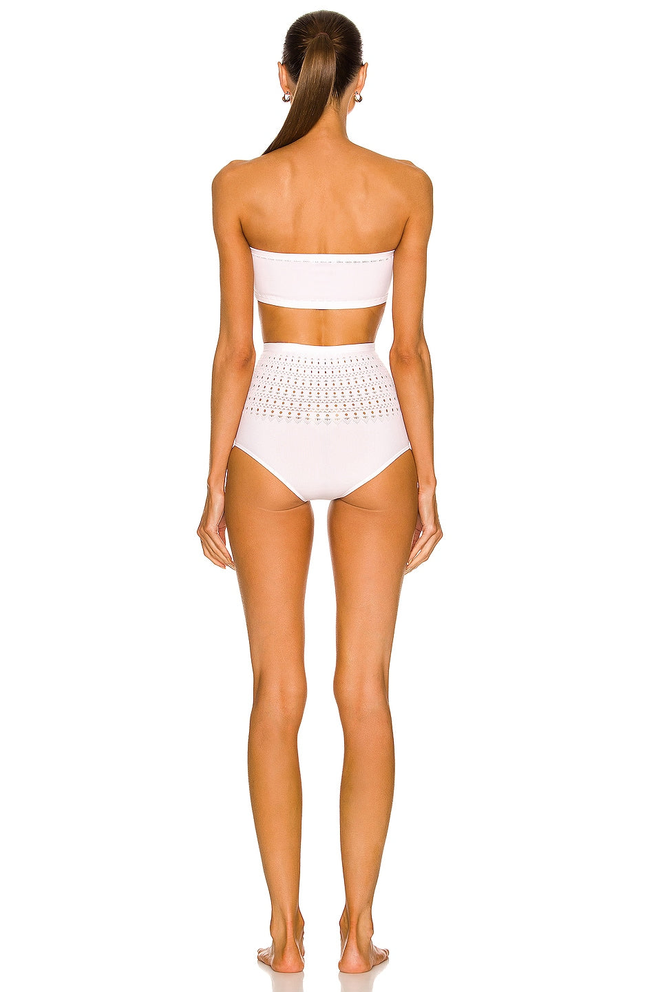Maillot de bain bikini sans coutures - Brun foncé