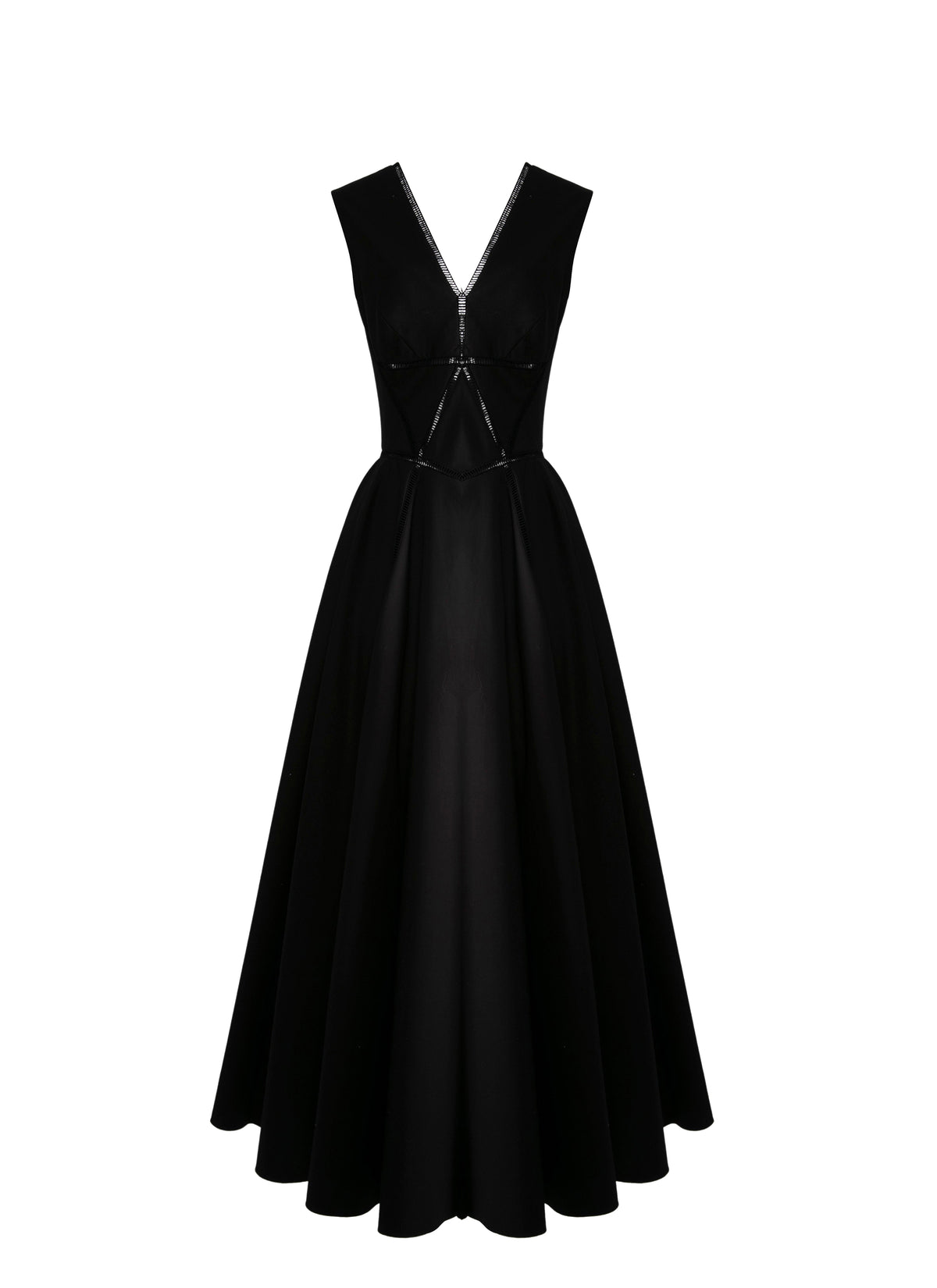Sleeveless dress - Black