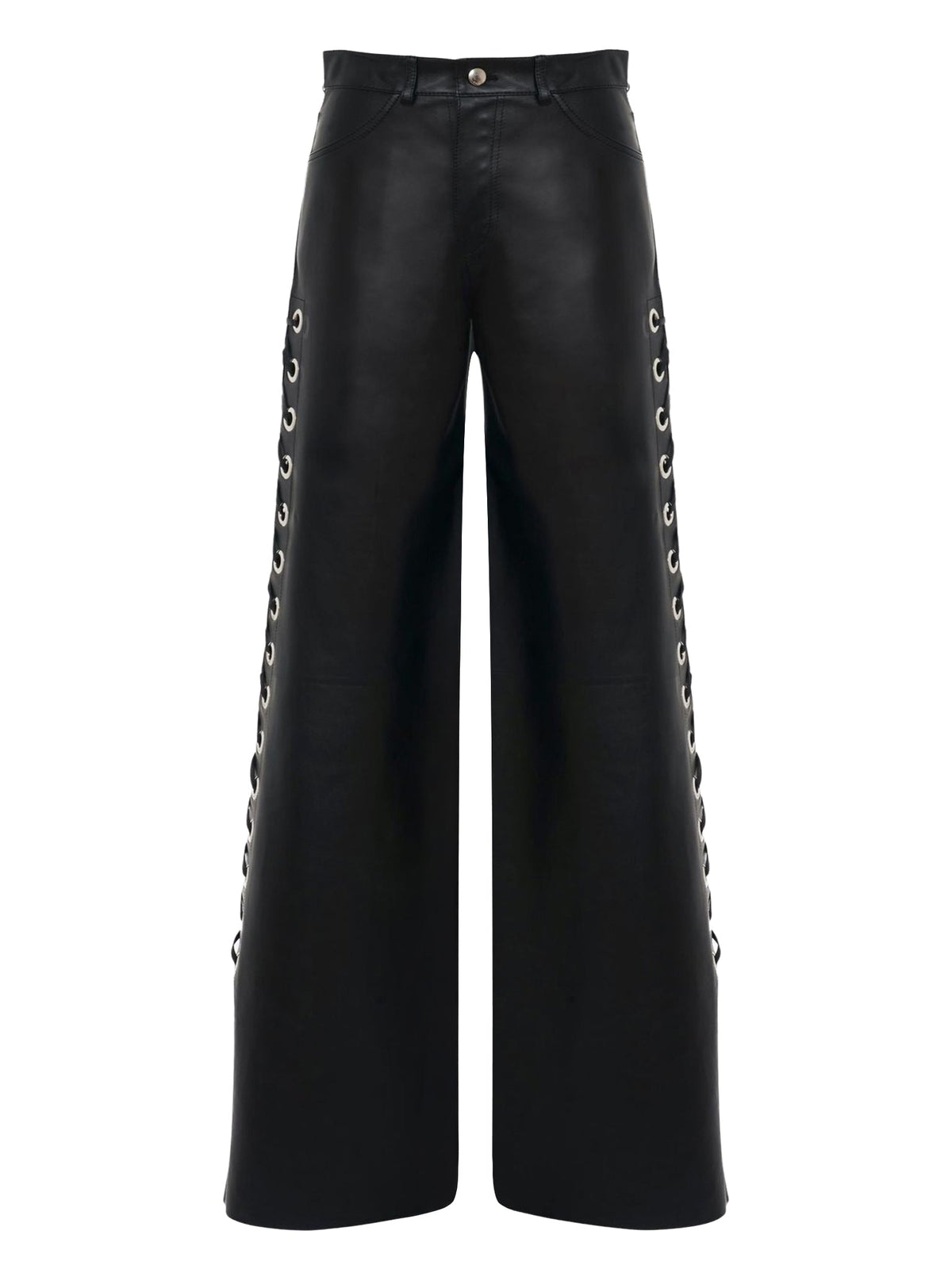 Pantalon en cuir - Black