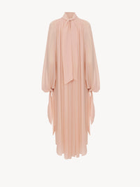 NEW_Top à volants en soie - Pearl Blush