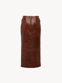 NEW_Clay Brown Skirt - Clay Brown