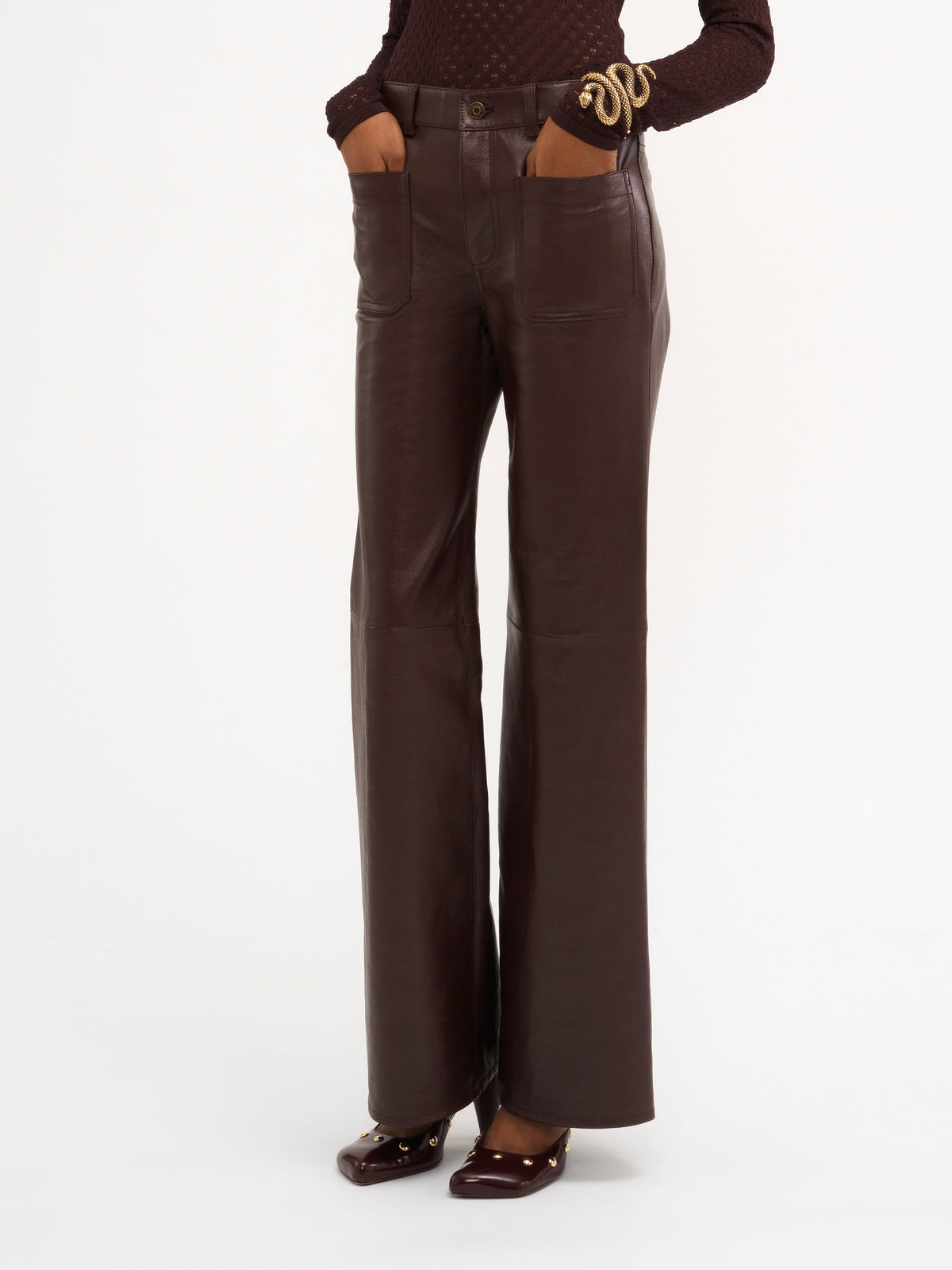NEW_Deep Mahogany Trousers - Deep Mahogany