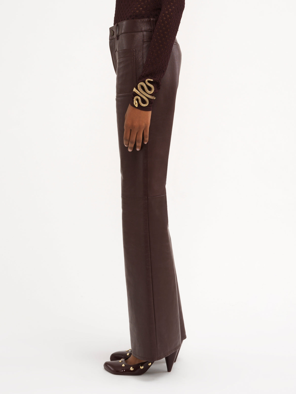 NEW_Deep Mahogany Trousers - Deep Mahogany