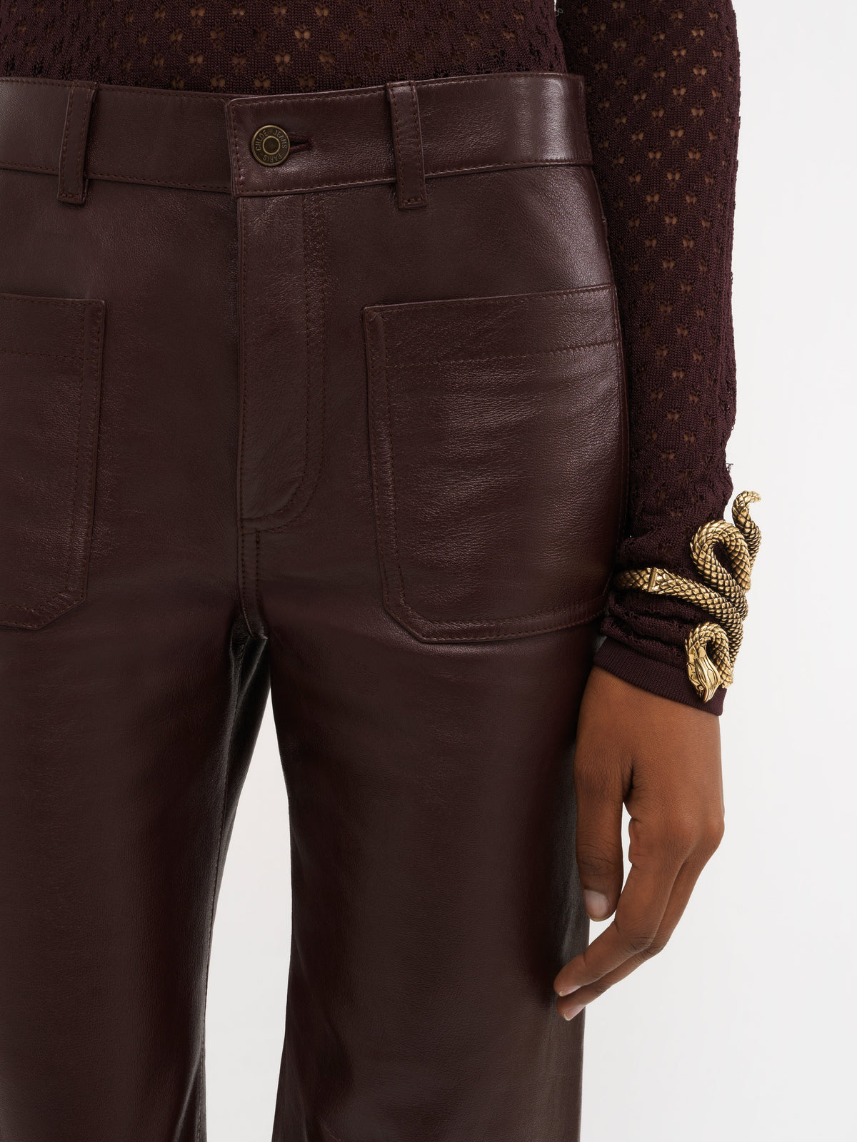 NEW_Deep Mahogany Trousers - Deep Mahogany