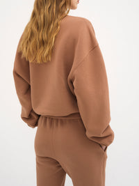 NEW_Sweatshirt avec logo - Blush Nude