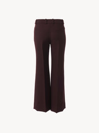 NEW_Pantalon à boutons en laine - Copper Brown