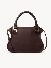Sac double porté Marcie en cuir - Deep Violine