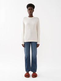 NEW_White Cardigan - White