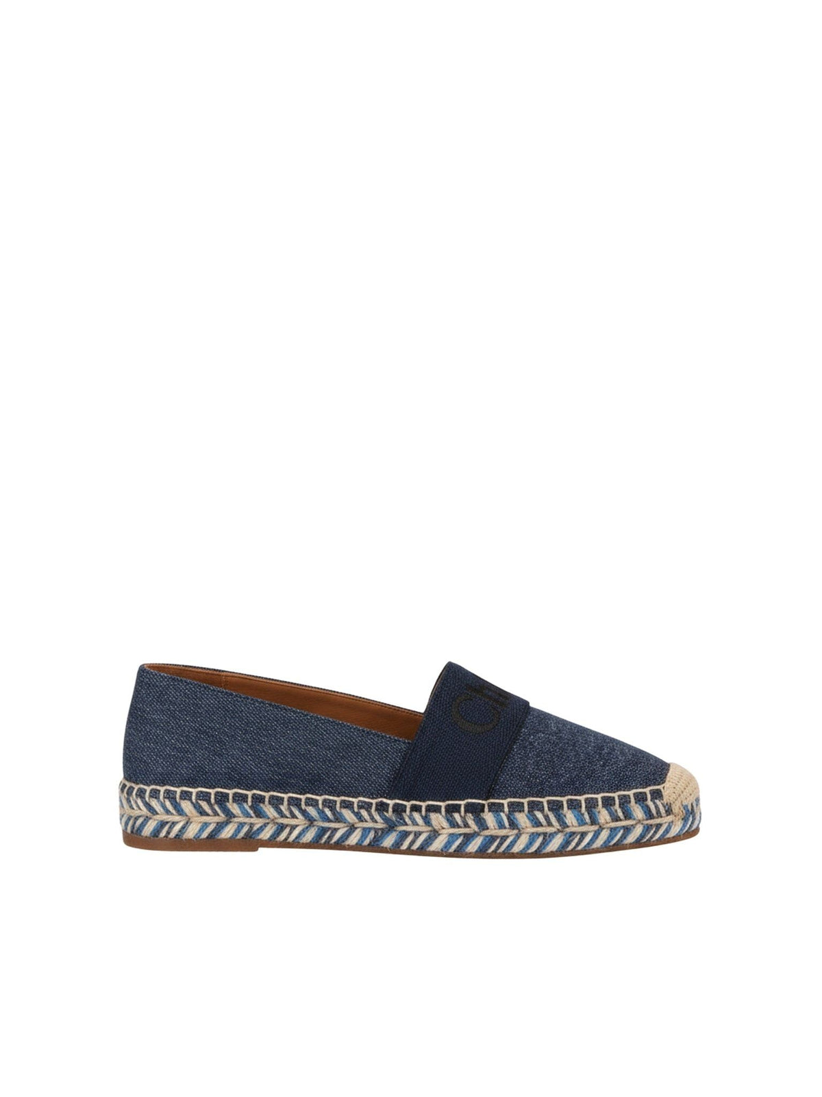 Espadrilles Piia en cuir - Denim
