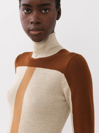 NEW_Multicolor Brown Pullover - Multicolor Brown