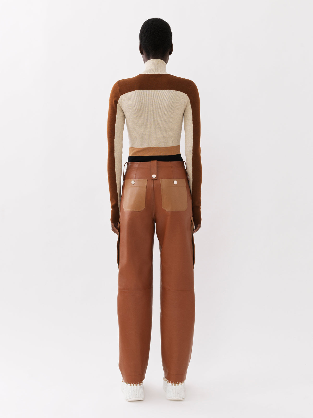 NEW_Multicolor Brown Pullover - Multicolor Brown