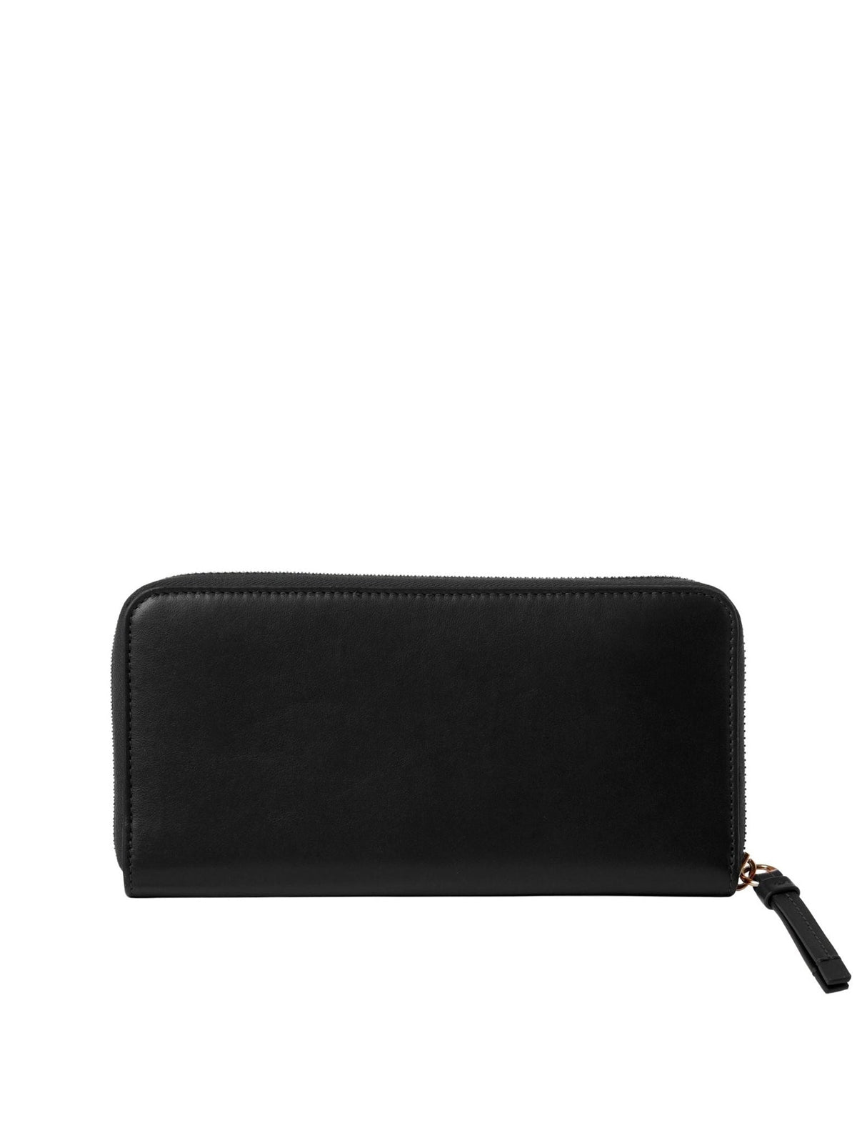 Portefeuille long zippé Chloé Sense en cuir - Black