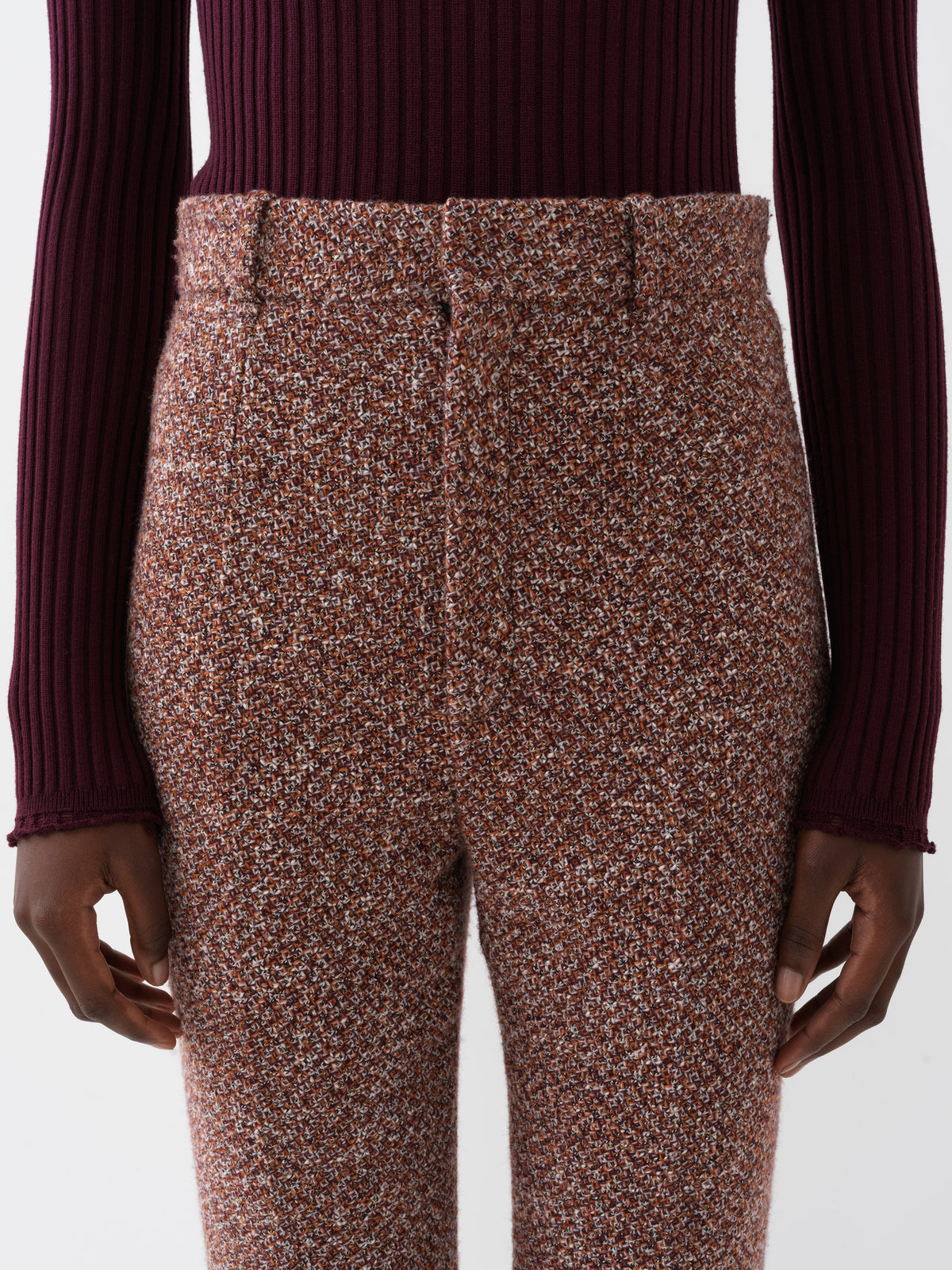 Pantalon en laine - Multicolor