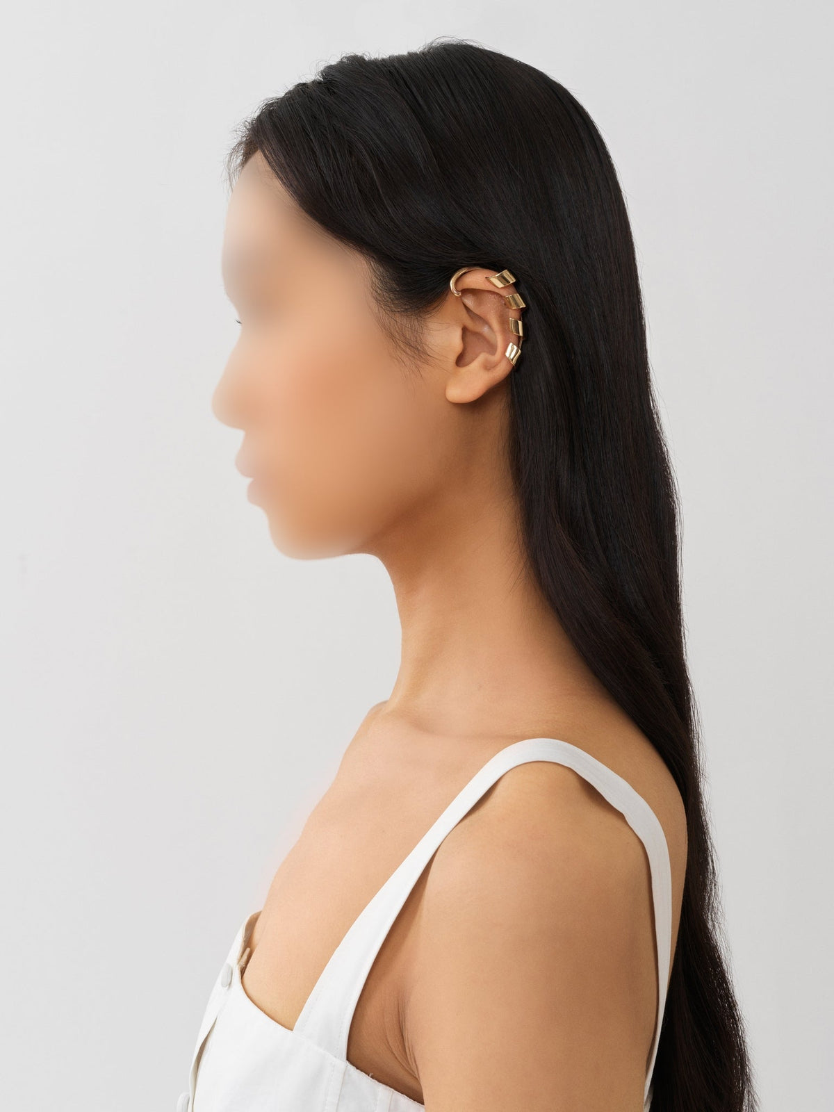 Boucles d'oreilles Mony en laiton - Gold Color