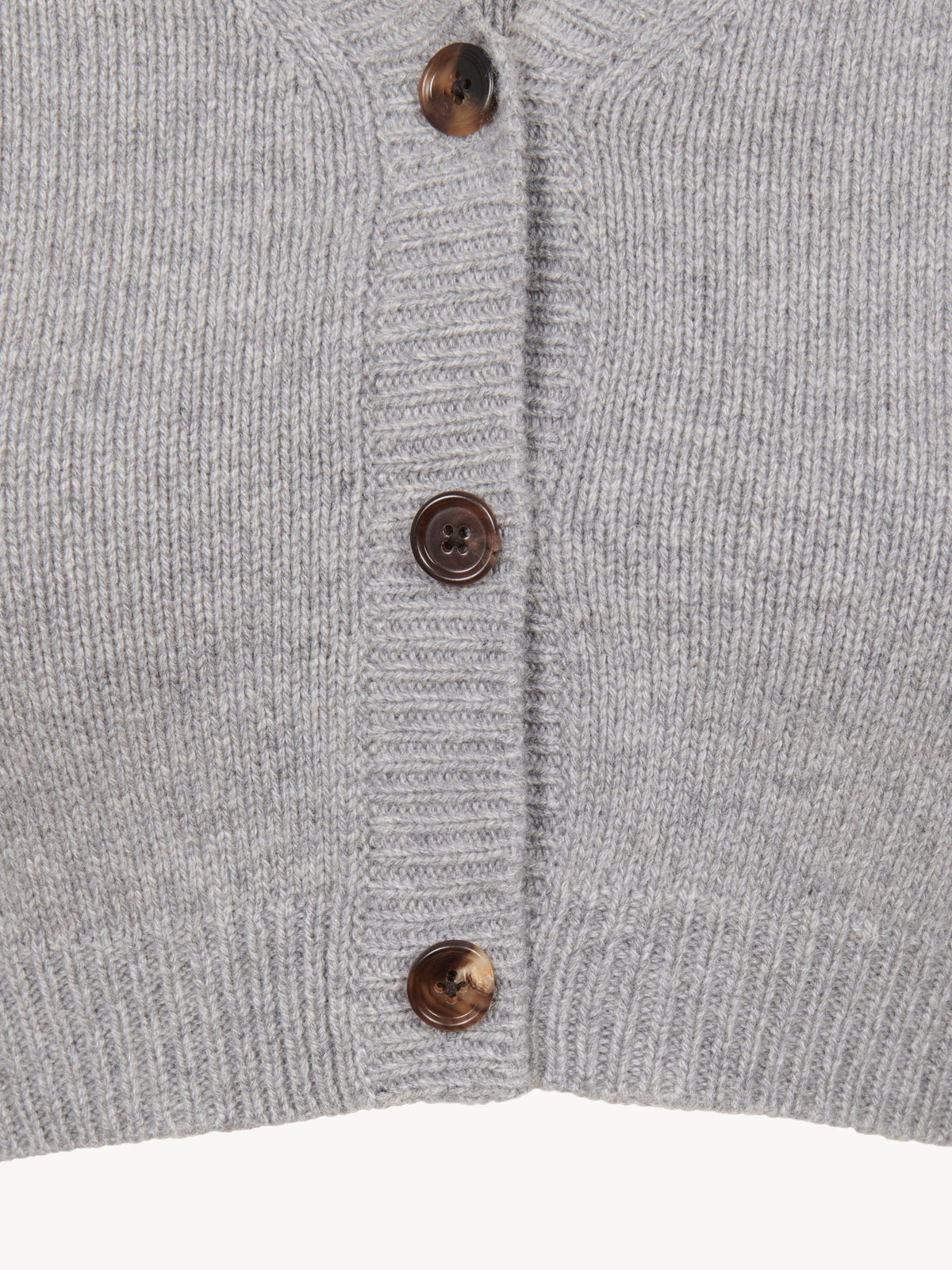 NEW_Cotton Grey Cardigan - Cotton Grey