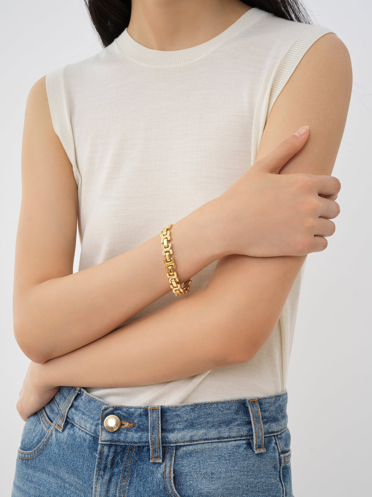 Bracelet Marcie - Bright Gold