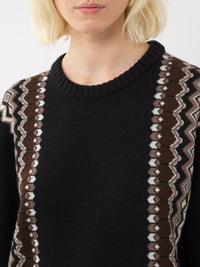 NEW_Multicolor Brown Pullover - Multicolor Brown