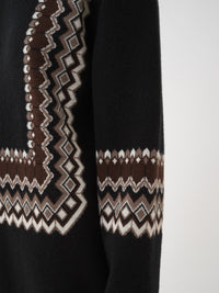 NEW_Multicolor Brown Pullover - Multicolor Brown