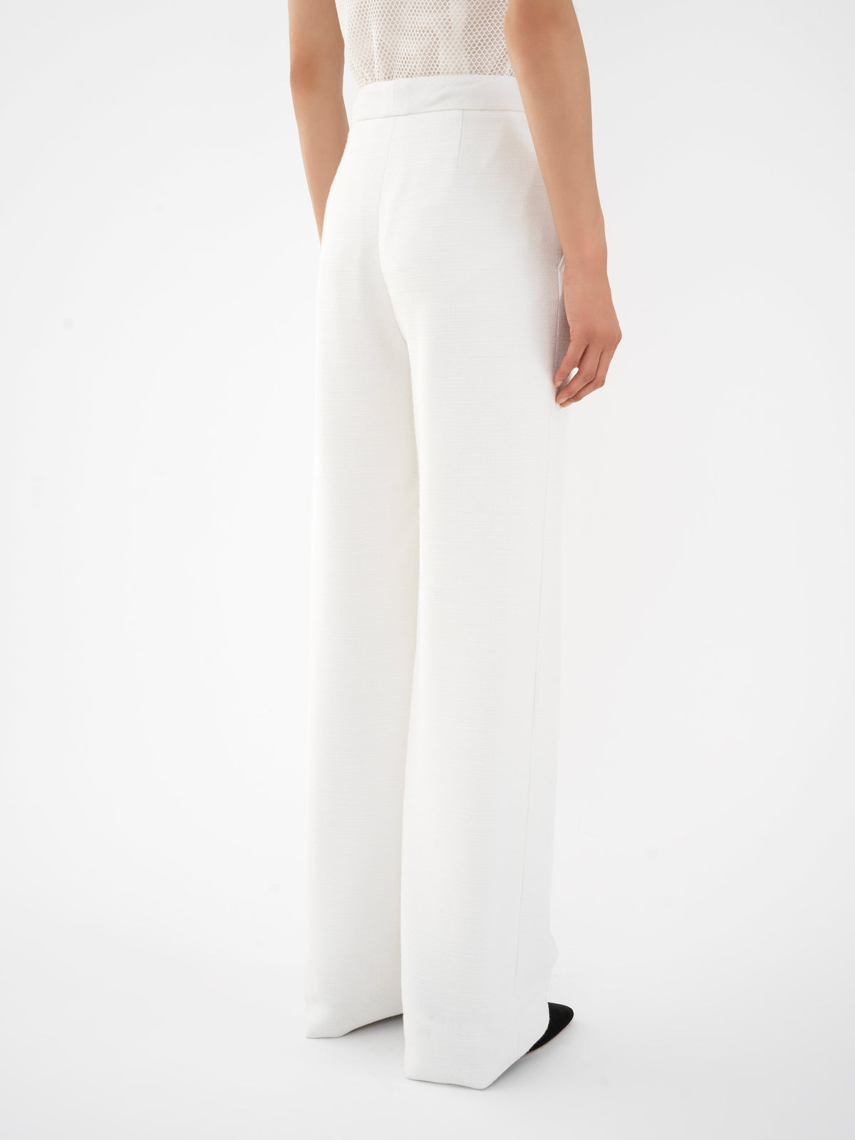 Pantalon en soie - Eden White