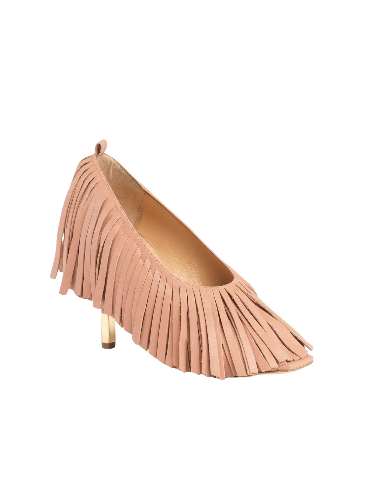 Escarpins Mona en cuir - Tan Rose