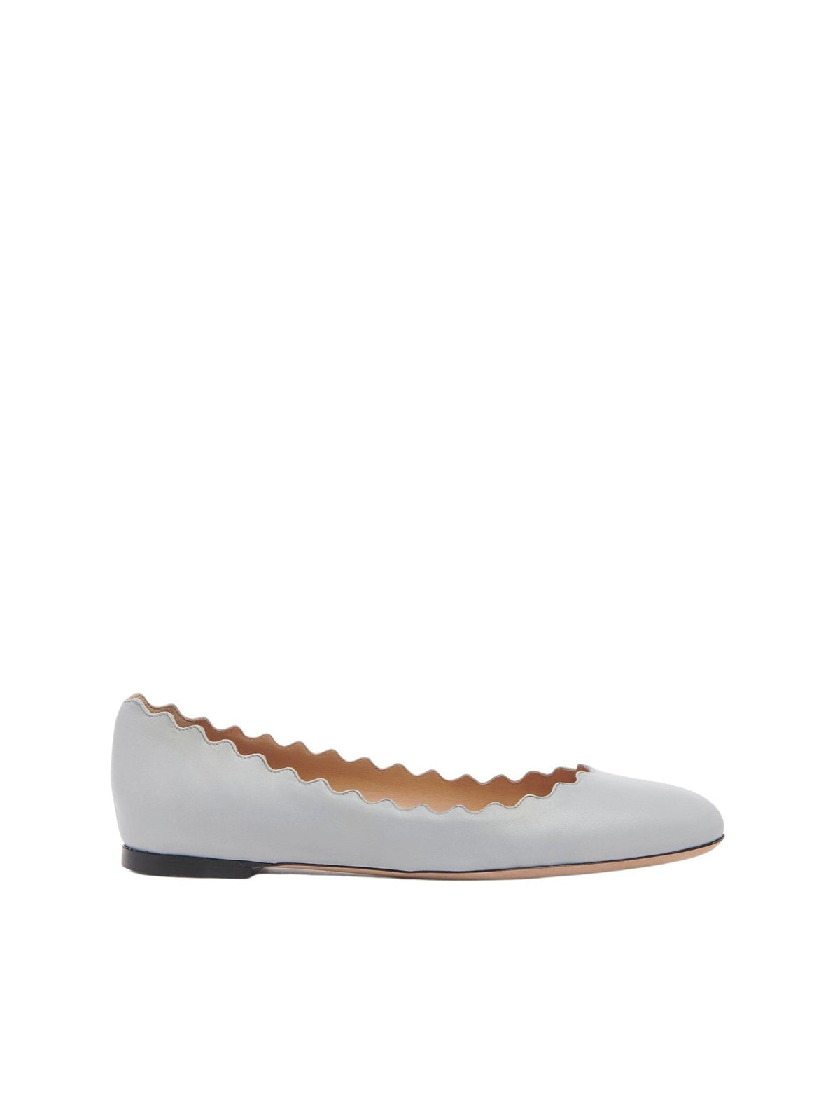 Ballerines Lauren en cuir - Cold Grey