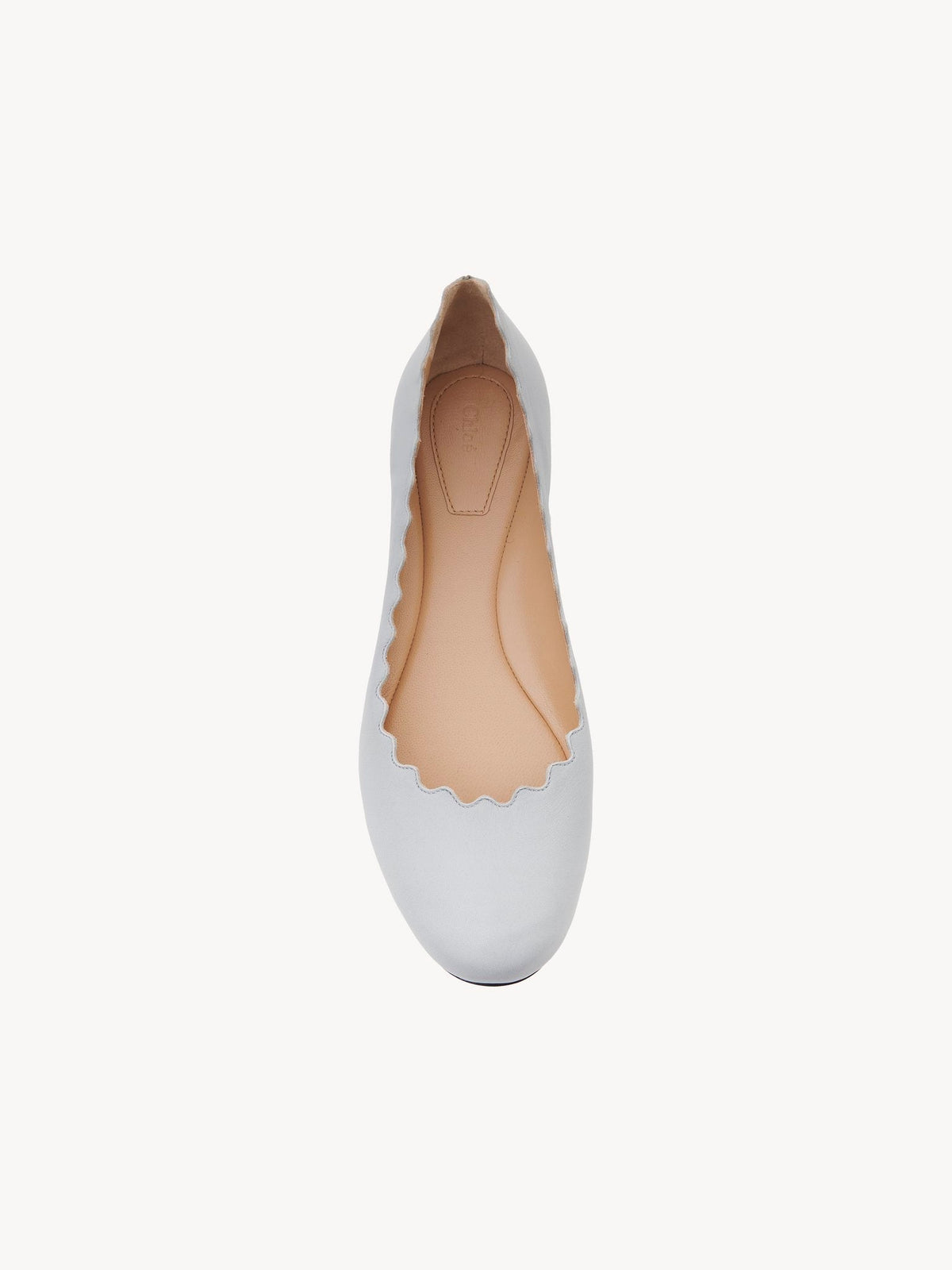 Ballerines Lauren en cuir - Cold Grey