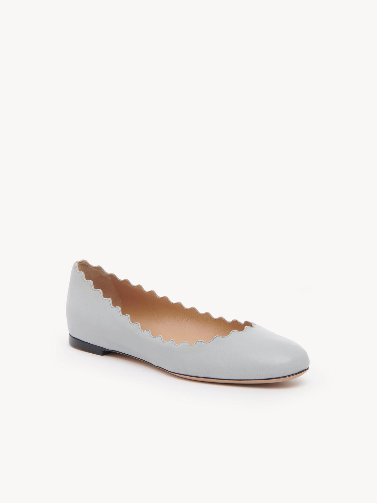Ballerines Lauren en cuir - Cold Grey