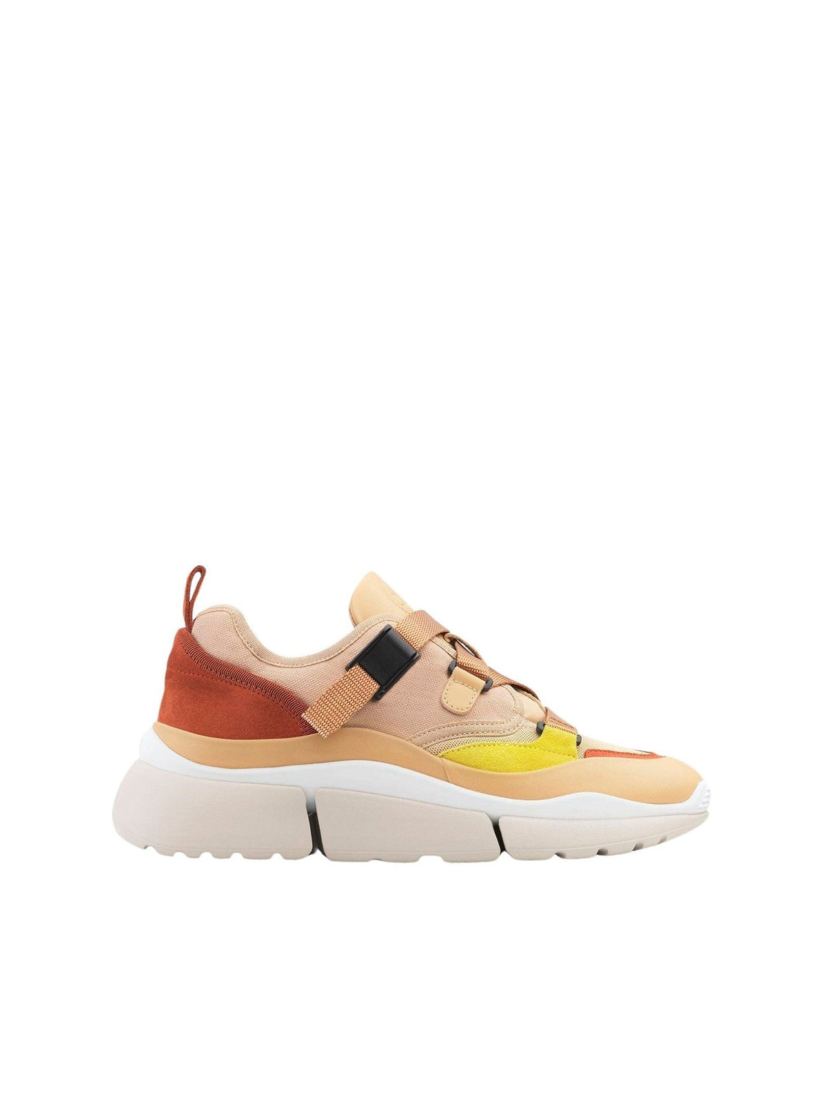 Sneakers unisexe Sonnie en cuir - Maple Pink