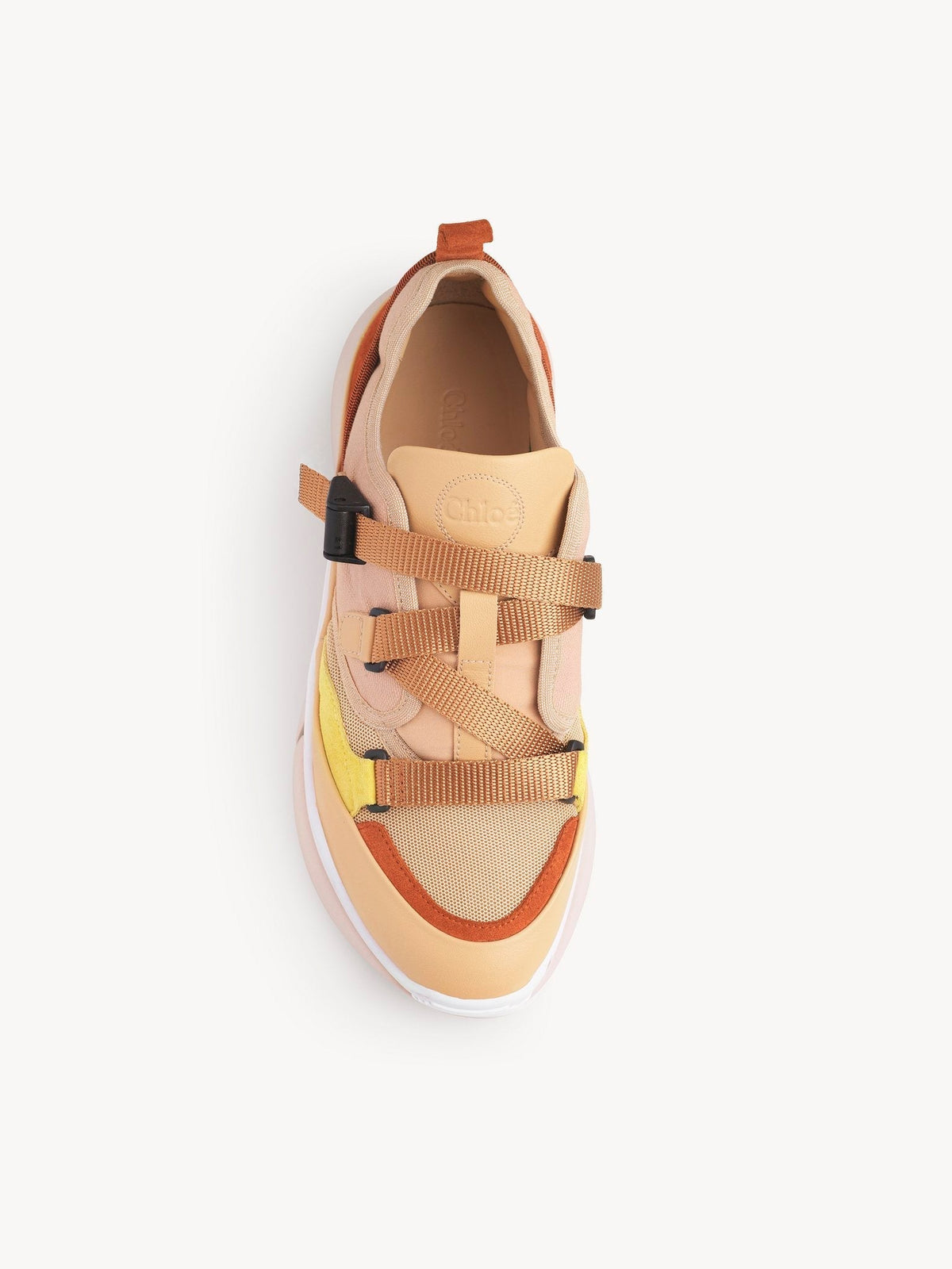 Sneakers unisexe Sonnie en cuir - Maple Pink