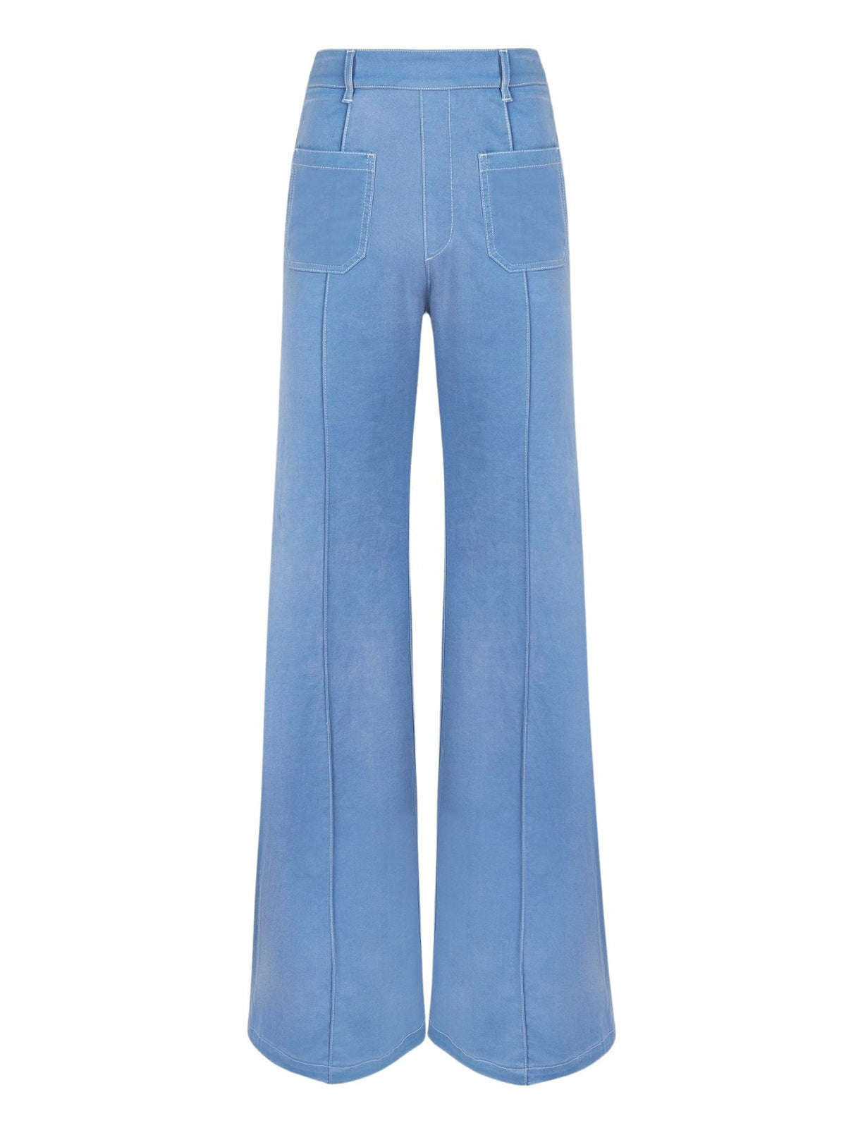 Pantalon évasé en denim - Shade Blue