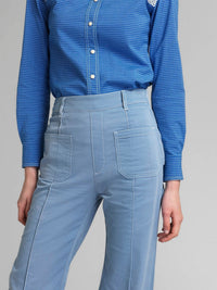 Pantalon évasé en denim - Shade Blue