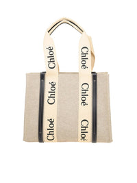 NEW_Sac cabas avec logo - White & Blue