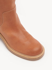 Bottes Edith 40 en cuir - Luminous Ochre