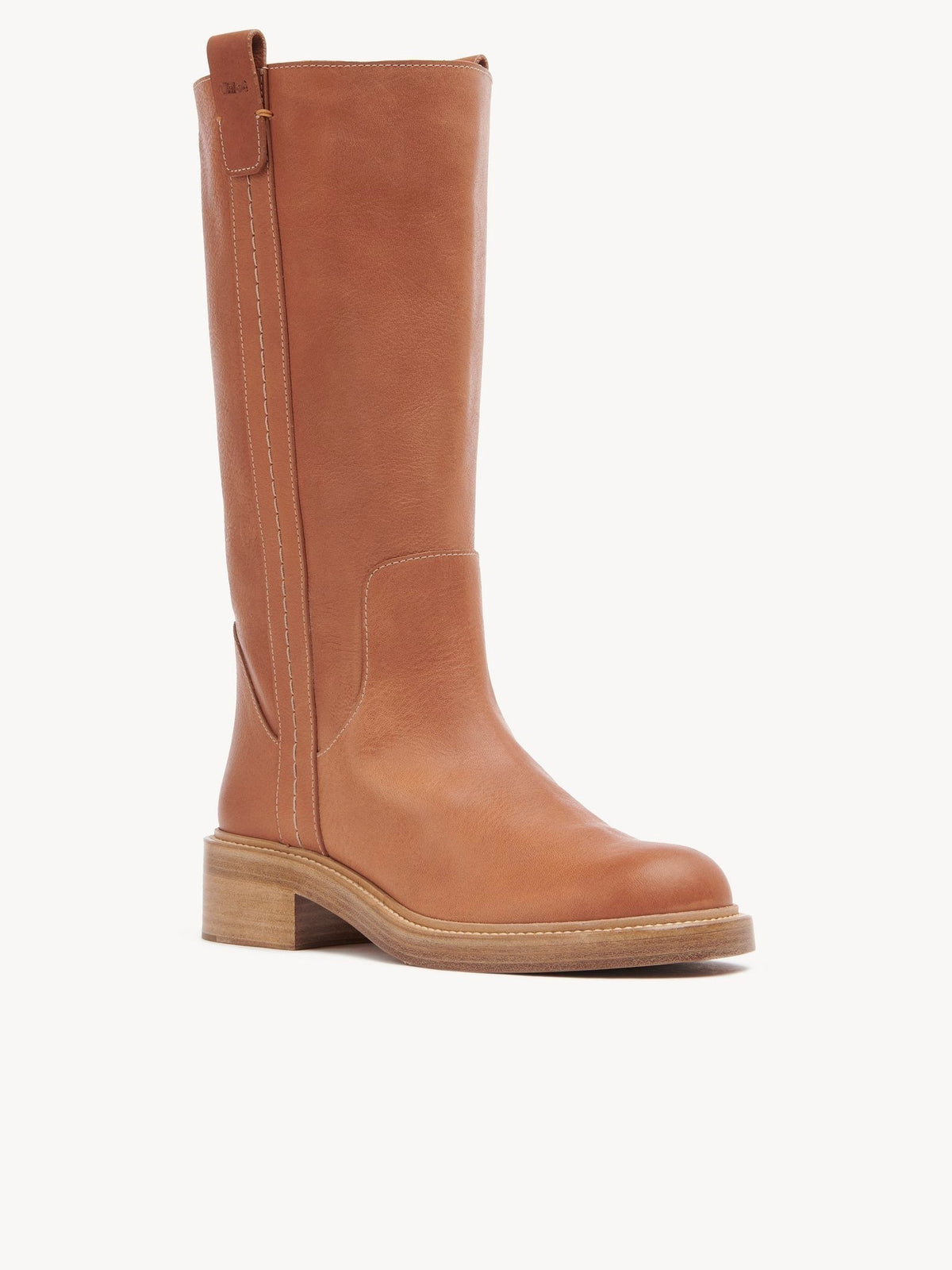 Bottes Edith 40 en cuir - Luminous Ochre