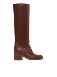Bottes Mallo 60 en cuir - Brunet Brown