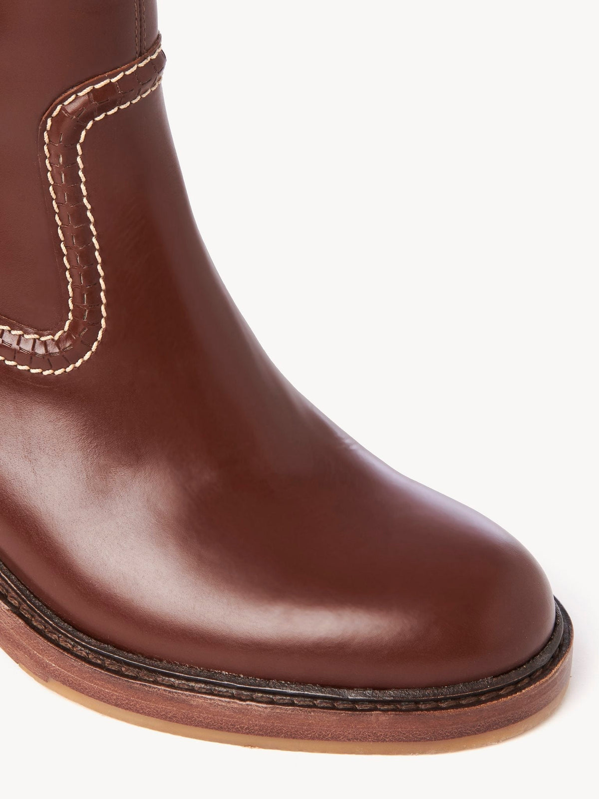 Bottes Mallo 60 en cuir - Brunet Brown