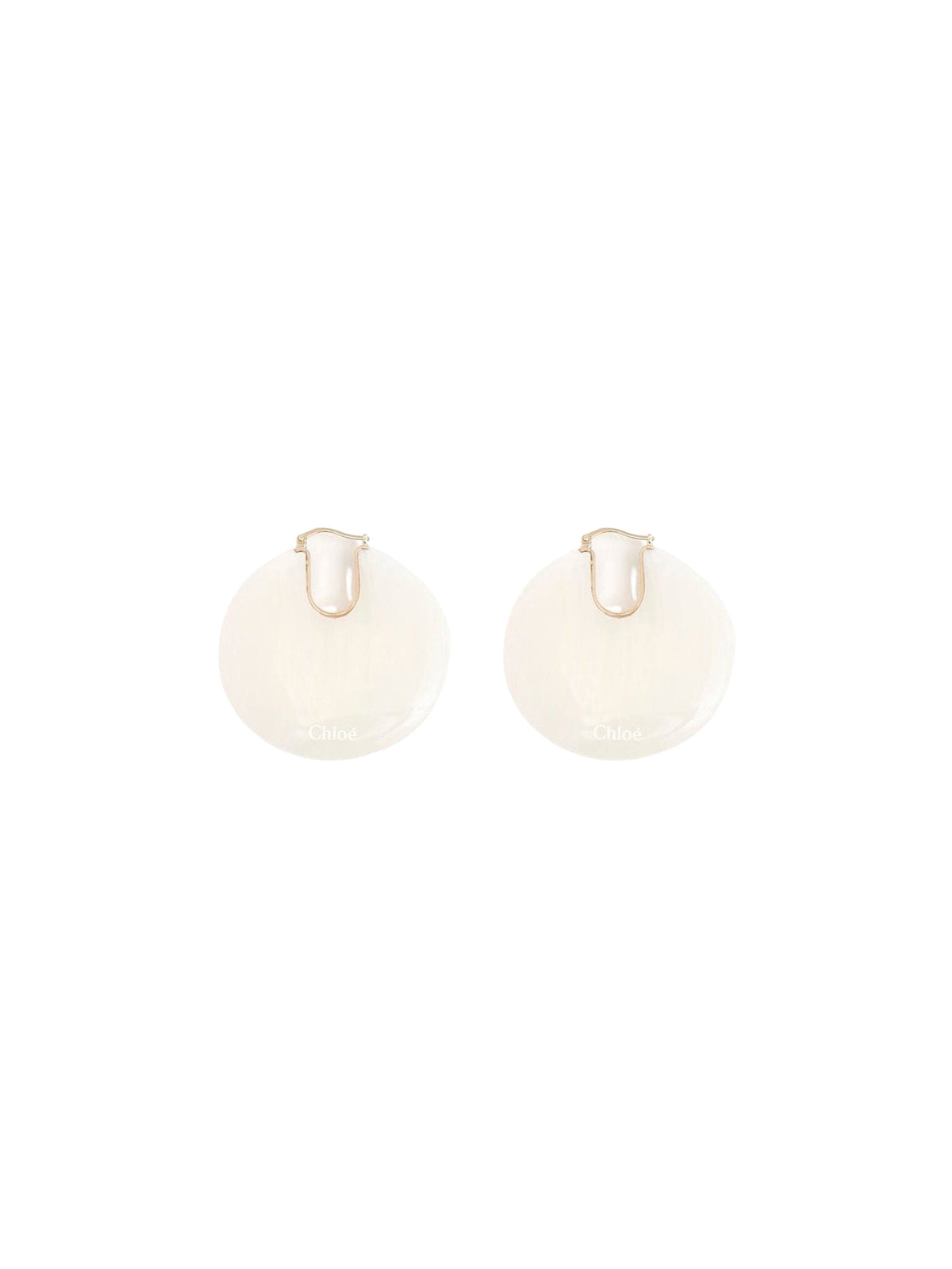 NEW_White Earrings - White