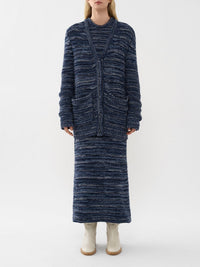 Cardigan en cachemire - Cosmic Blue