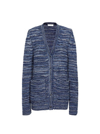 Cardigan en cachemire - Cosmic Blue
