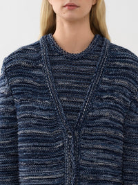 Cardigan en cachemire - Cosmic Blue