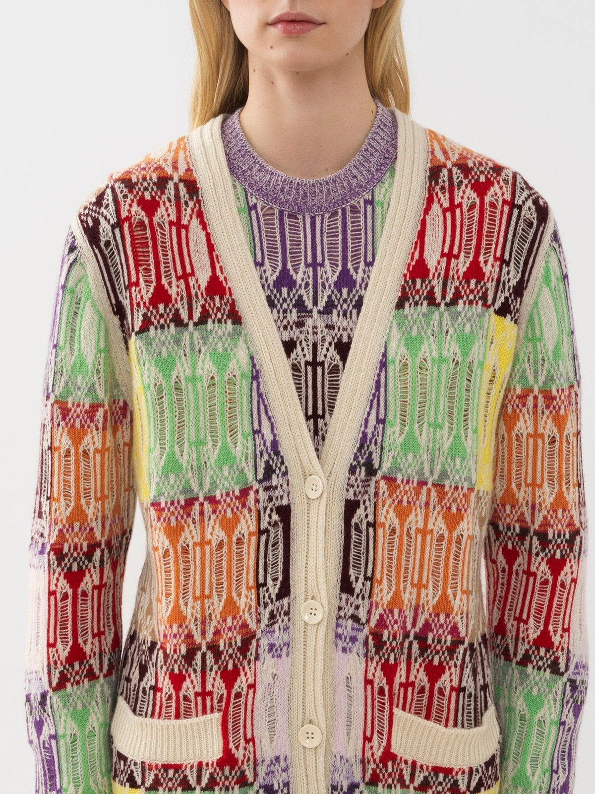 NEW_Multicolor Cardigan - Multicolor
