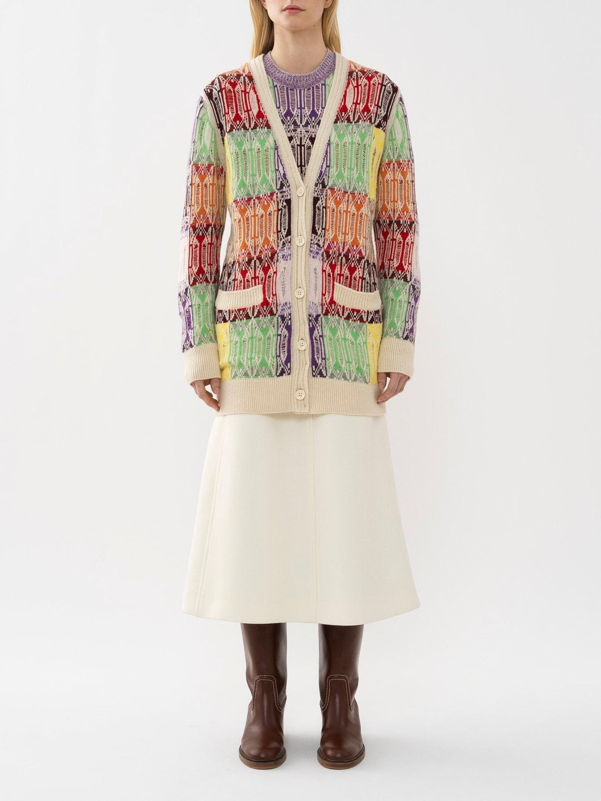 NEW_Multicolor Cardigan - Multicolor