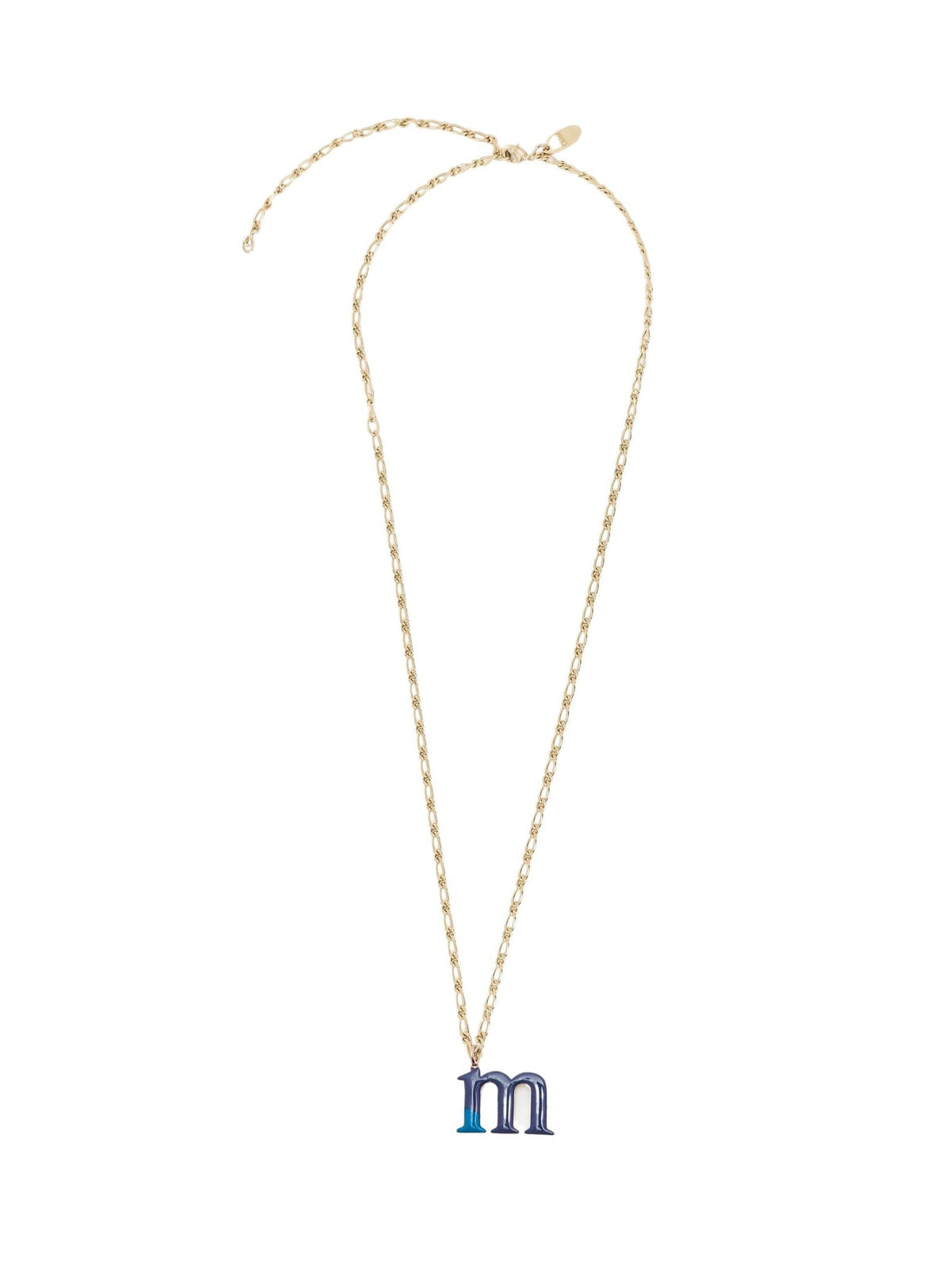 Collier Alphabet Multicolor en laiton - Multicolor